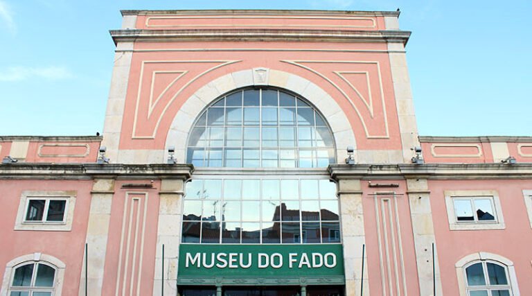 Exterior view of Museu do Fado showcasing the museum building dedicated to Portuguese Fado music