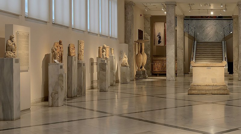 Archaeological Museum of Thessaloniki, Greece, exterior view