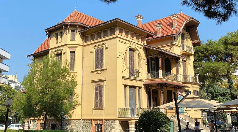 Casa Bianca historic villa in Thessaloniki, Greece.